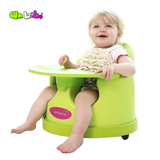 anbebe加大号婴幼儿座椅 宝宝学坐椅儿童餐椅 便携多功能学座椅