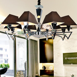 现代简约吊灯客厅灯创意大气个性欧式风格卧室吊灯餐厅布艺吊灯具