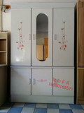 重庆简约现代 衣柜 储物柜 1.2米三门板式衣柜 带镜