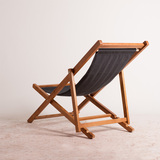 实木折叠椅户外庭院阳台午休椅懒人时尚简约沙滩椅子欧式休闲躺椅