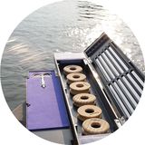 多功能硅胶浮漂鱼漂子线主线盒三层合一浮标鱼线盒渔具套装小配件