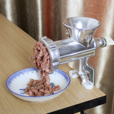 家用料理手动绞肉机器碎肉宝不锈钢刀片小型搅馅碎肉机包邮10号