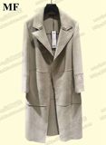 【正品代购】玛丝菲尔2014年冬款米灰色大衣/A1144305D 原价6980