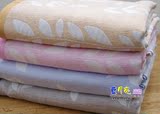 出口外贸纯棉纱布透气毛巾被 多功能盖毯 空调夏凉被全棉单人线毯