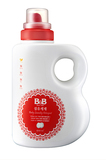 韩国保宁B&B婴幼儿除菌洗衣液1500ml桶装纤维洗涤剂 6瓶特价批发