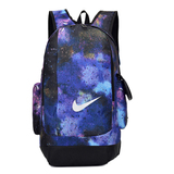 Nike印花潮学院迷彩电脑大书包旅行涂鸦校园双肩包男女篮球帆布包