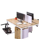 会议桌长桌大型简约现代简易长方形电脑桌子家具职员长条办公桌椅