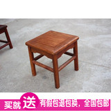 红木小凳 刺猬紫檀花梨木实木小矮凳儿童方凳板凳换鞋凳小方凳