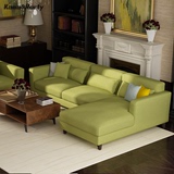 KAMA&RORTY客厅家具沙发类小户型L型可拆洗成人整装布艺沙发组合