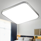 现代简约长方形LED主卧室吸灯客厅房间灯饰可调光变色温馨大气