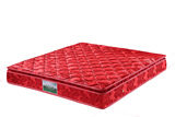 豪华款时尚针织面料 天然椰棕 软硬两用 经典红色席梦思床垫
