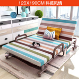简约懒人沙发椅单人创意可折叠沙发床休闲躺椅可拆洗T4A隐形床