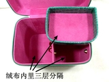 专业手提化妆箱大号多层包邮大容量带镜子韩国多功能化妆品收纳盒