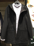 [转卖]杰克琼斯15新款正品代购男士含羊毛中长毛呢大衣外套E|2