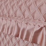 欧式布艺床头罩韩版简约现代床头套1.5m1.8m软包床头保护防尘盖巾