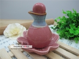 泰式陶瓷精油壶闻香瓶精油器皿精油碟碗spa美容精油瓶陶瓷精油壶