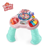 美国Bright Starts正品 婴儿童学习桌多功能游戏台音乐新年玩具