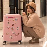 韩国可爱拉杆箱万向轮行李箱小清新旅行箱20寸24寸密码皮箱女拖箱