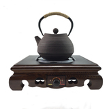 艺炉 生铁壶煮水泡茶具【定制款】金灶功夫茶电磁炉 纯手工实木茶