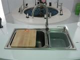 最新普乐美 不锈钢高端水槽DS308A双槽 洗菜盆