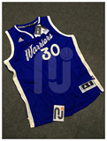 Curry 库里2015圣诞大战R30 SW球衣adidas正品男子篮球背心篮球服
