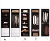 包邮宜家环保组合衣橱 整体大容量板式储物柜 组装简易衣柜可定制