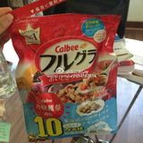 日本直邮代购 Calbee/卡乐比营养早餐 水果颗粒果(水果麦片可干吃