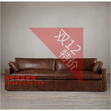 美式沙发床可折叠1.5米1.8米沙发床北欧宜家高档皮艺沙发床小户型