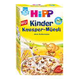 德国代购 喜宝Hipp有机香脆营养早餐麦片 1-3岁 200克 凑拍商品