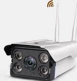 无线监控摄像头一体机1080网络高清夜视室外防水WIFI家用监视器1