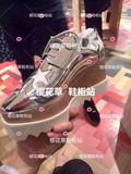 香港代购baby同款星星鞋松糕鞋Stella厚底鞋方头坡跟女鞋系带单鞋
