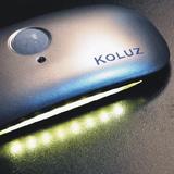 koluz蚕豆灯 创意人体感应节能小夜灯光控过道应急壁灯卧室床头灯
