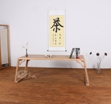 新中式家具 老榆木琴桌 实木茶桌现代简约画案 办公会议桌现货