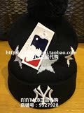 MLB毛线帽正品代购15冬NY洋基队棒球帽男女士休闲保暖针织帽07100