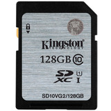 金士顿 128G SD C10 45MB/S 佳能尼康 单反相机高速内存卡 储存卡