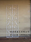 欧式铁艺隔断客厅玄关铁艺屏风创意时尚镂空雕花铁艺窗花壁挂定做