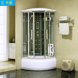 整体淋浴房浴室沐浴房蒸汽房 0.9米豪华型 弧扇形浴房带浴缸高盆