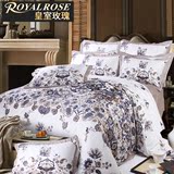 Royalrose纯棉四件套 60支纱全棉欧式床品加厚床单被套4件套