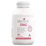 【现货】BioIsland zinc儿童补锌咀嚼片120粒 牛奶味