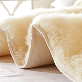 冬季保暖纯羊毛床垫床褥子1双人软加厚床褥子薄垫被1.5 1.8m米床