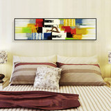 金石抽象画卧室床头画客厅挂画酒店装饰画现代简约壁画背景墙画