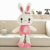 【包邮区】布娃娃女生抱抱生日礼物毛绒公仔儿童创意pp棉玩具兔子