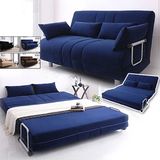 多功能可折叠沙发床现代布艺坐卧两用小户型推拉床1.2米1.5米沙发