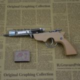 火柴枪包邮80后怀旧传统玩具不锈钢洋火枪链条枪玩具火柴枪