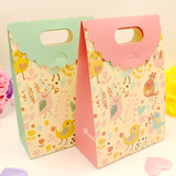 韩式婚庆用品创意结婚喜糖盒子宝宝满月礼品手提袋回礼喜糖袋批发