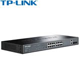 TP-LINK TL-SL1218P 16FE+2GE 16个PoE端口交换机 2个千兆SFP扩展