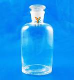 奇思妙想 白细口瓶60ml、白小口瓶60ml、透明试剂瓶 磨砂口玻璃瓶