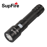 新款SupFire神火A5 强光手电筒USB充电LED迷你防水户外骑行家用