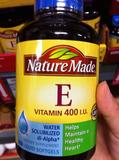 美国直邮 Nature Made E 100%纯天然液体维生素E VE 400IU 350粒