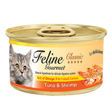 Feline Gourmet腓力猫罐头 鲔鱼+鲜虾（增强免疫配方）70g猫湿粮